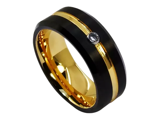 Modell Shasa - 1 Ring aus Wolfram