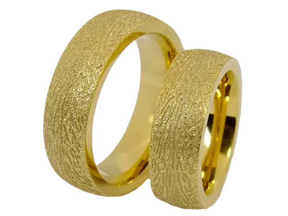 Modell Pascal - 2 Ringe aus Edelstahl